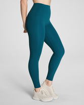 SPANXshape™ CoreLuxe Full-Length Leggings with Mid-Tummy Compression | Emerald Bay